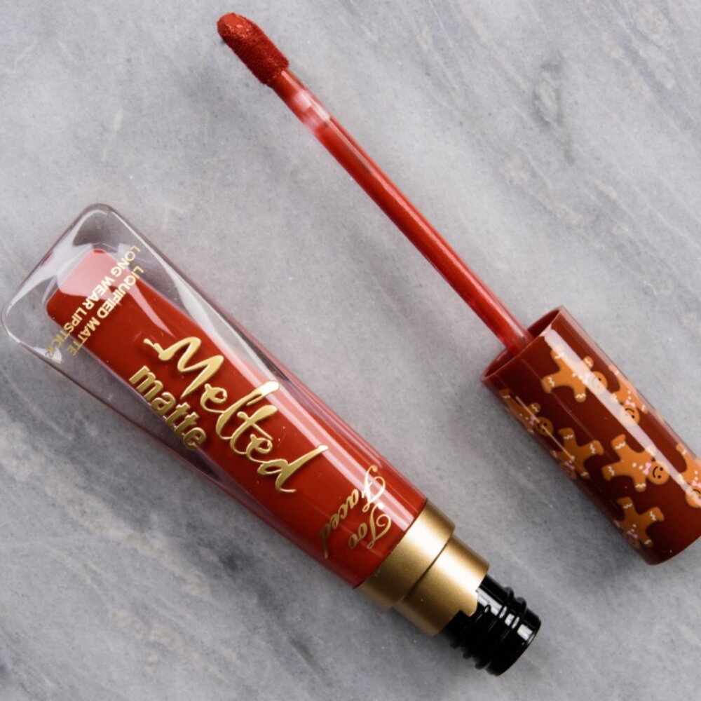 Too Faced: Melted Matte Liquid Lipstick: Gingerbread Man *discontinued*